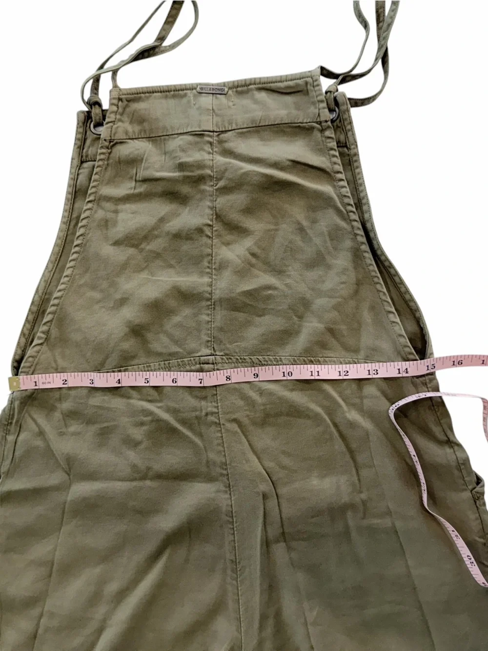 NWT Billabong Out N About Sage Overall Romper XS 6